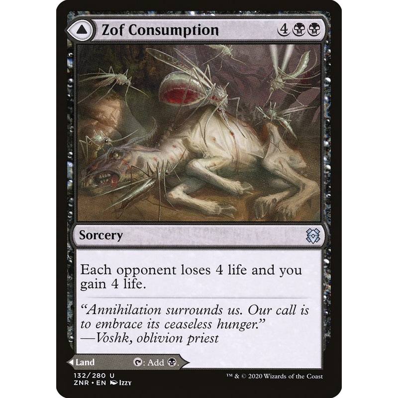 Zof Consumption // Zof Bloodbog [Zendikar Rising]