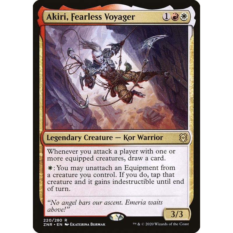 Akiri, Fearless Voyager [Zendikar Rising]