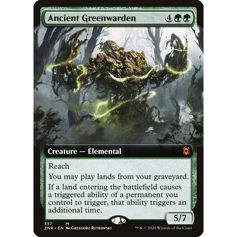 Ancient Greenwarden (Extended Art) [Zendikar Rising]