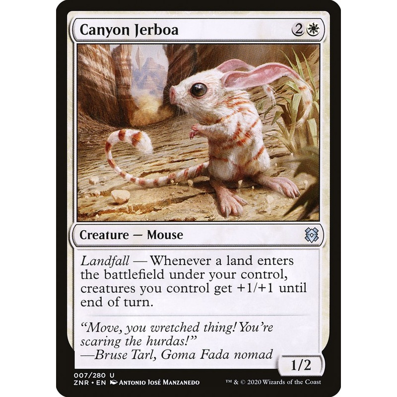 Canyon Jerboa [Zendikar Rising]