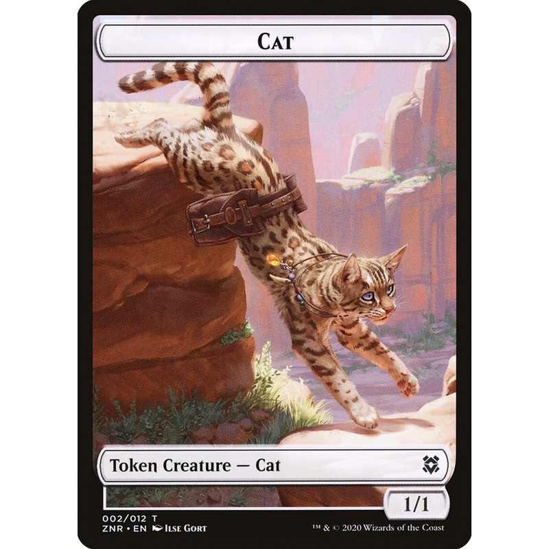 Cat Token [Zendikar Rising Tokens]