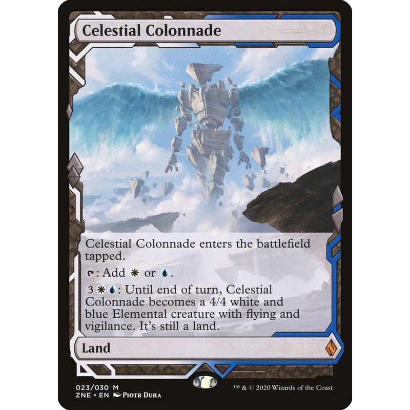 Celestial Colonnade (Expeditions) [Zendikar Rising Expeditions]