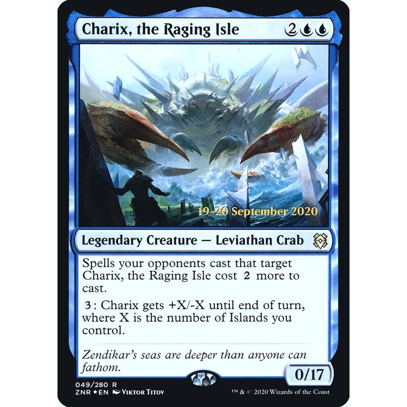 Charix, the Raging Isle [Zendikar Rising Prerelease Promos]