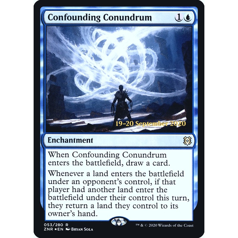 Confounding Conundrum [Zendikar Rising Prerelease Promos]