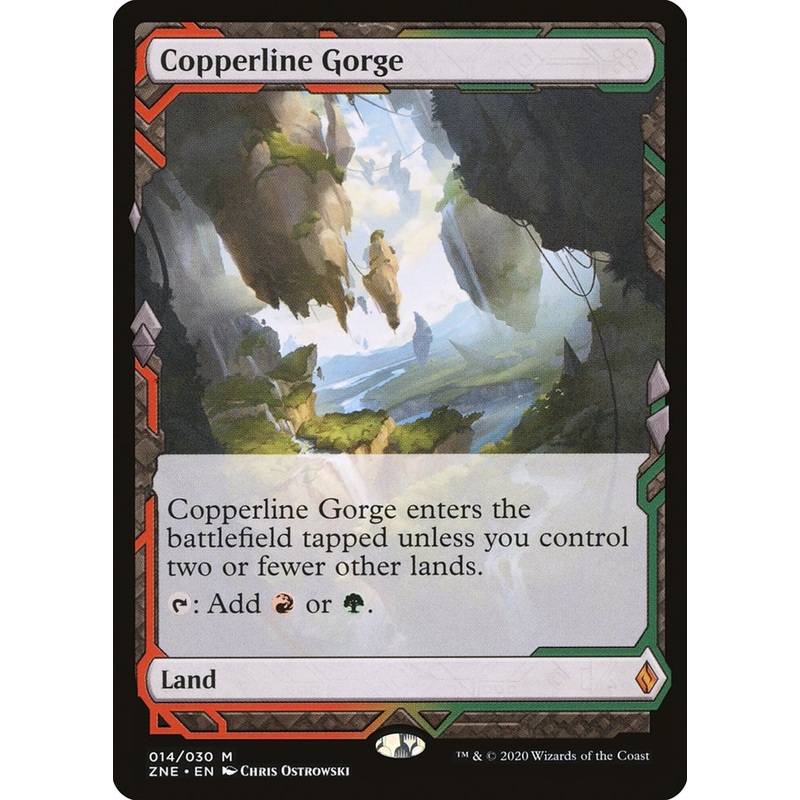 Copperline Gorge (Expeditions) [Zendikar Rising Expeditions]