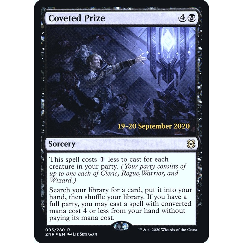 Coveted Prize [Zendikar Rising Prerelease Promos]