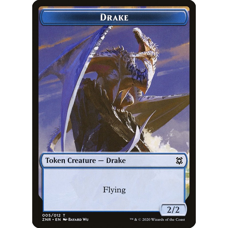 Drake Token [Zendikar Rising Tokens]