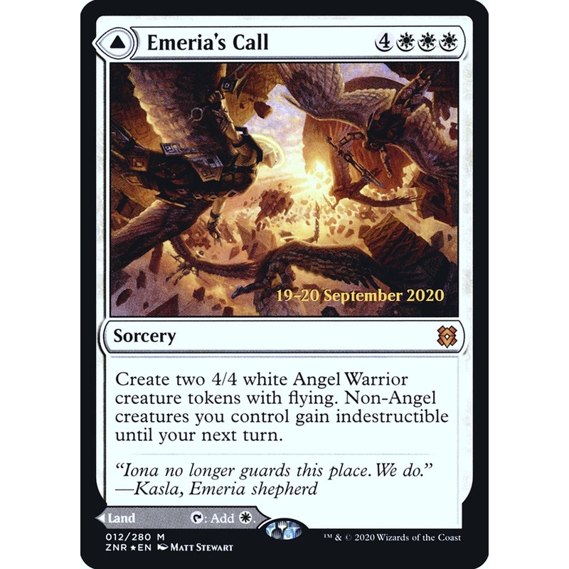 Emeria's Call // Emeria, Shattered Skyclave [Zendikar Rising Prerelease Promos]