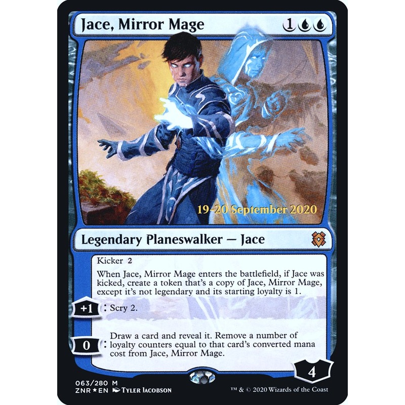 Jace, Mirror Mage [Zendikar Rising Prerelease Promos]