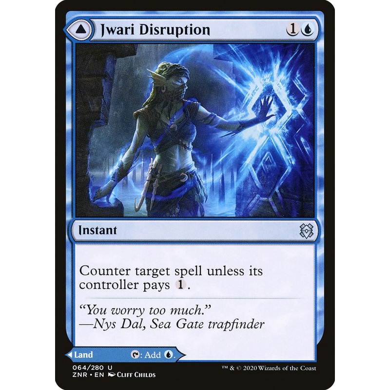 Jwari Disruption // Jwari Ruins [Zendikar Rising]