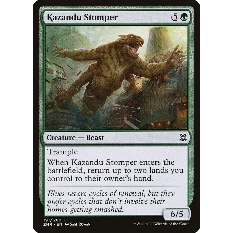 Kazandu Stomper [Zendikar Rising]