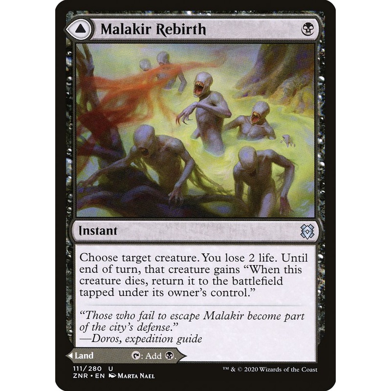 Malakir Rebirth // Malakir Mire [Zendikar Rising]