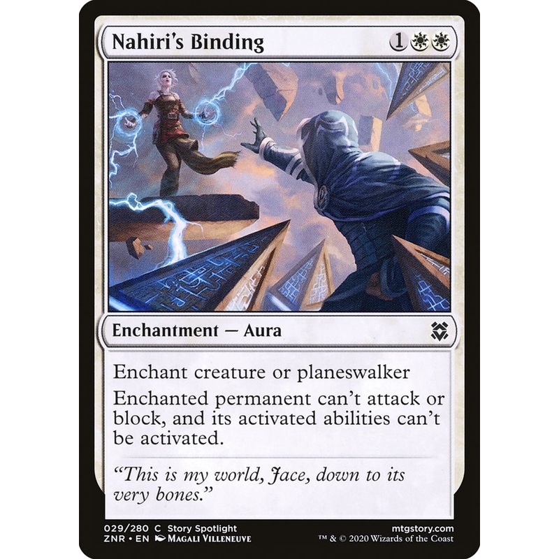 Nahiri's Binding [Zendikar Rising]