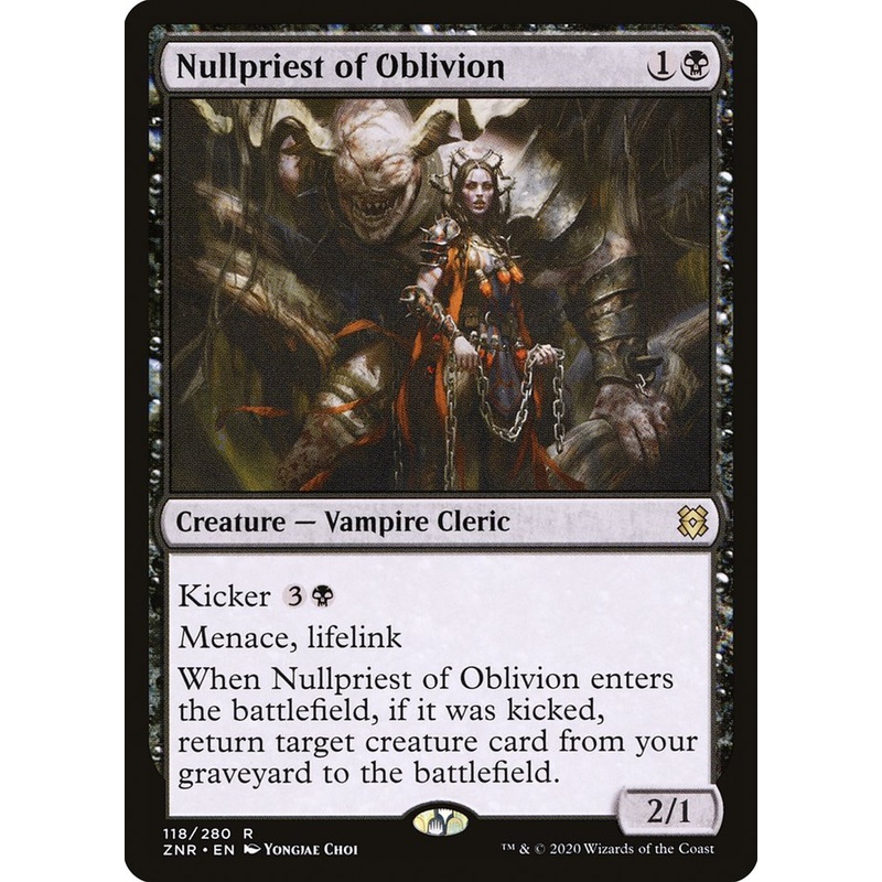 Nullpriest of Oblivion [Zendikar Rising]