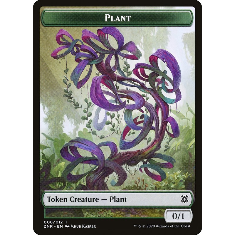Plant Token [Zendikar Rising Tokens]