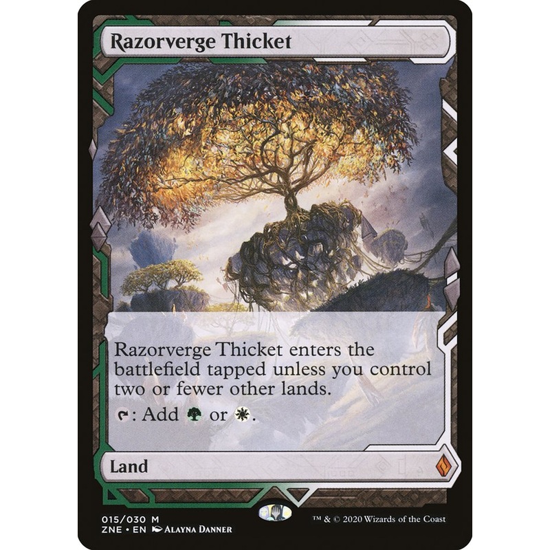 Razorverge Thicket (Expeditions) [Zendikar Rising Expeditions]