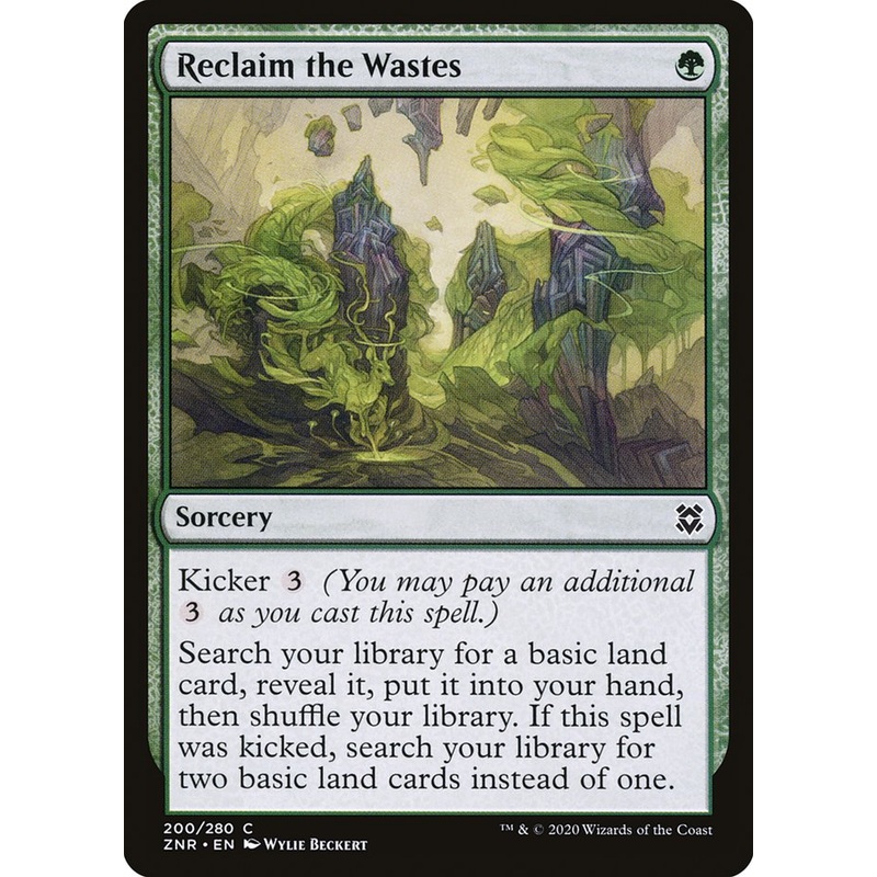 Reclaim the Wastes [Zendikar Rising]