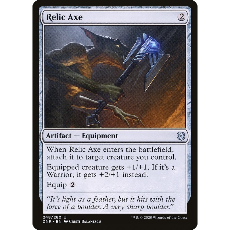 Relic Axe [Zendikar Rising]