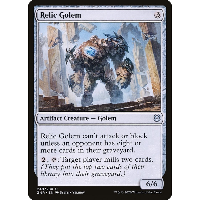 Relic Golem [Zendikar Rising]