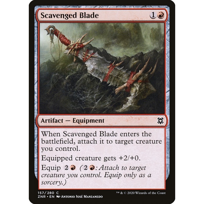 Scavenged Blade [Zendikar Rising]