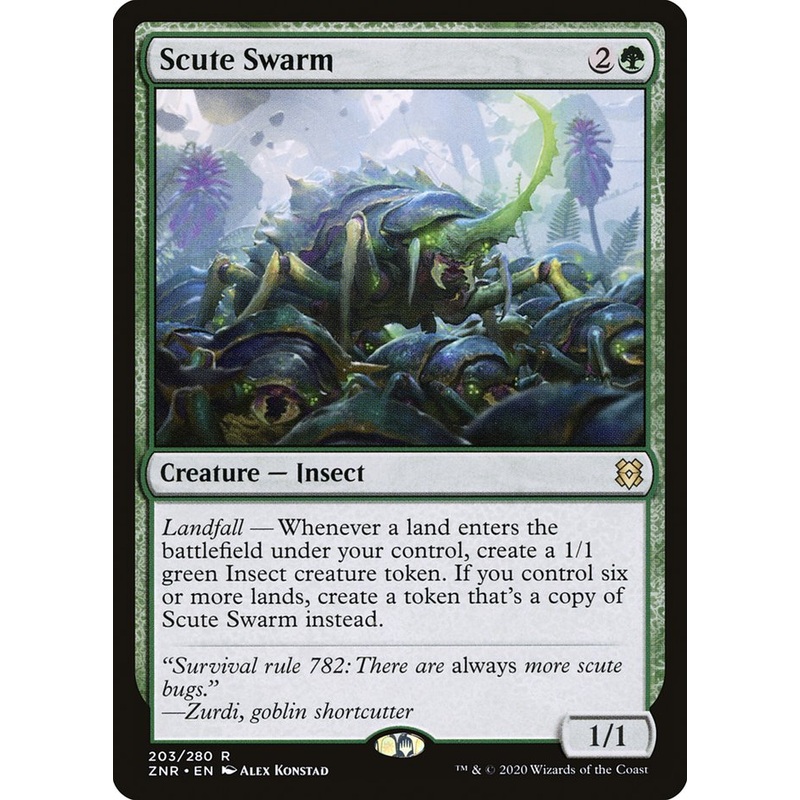 Scute Swarm [Zendikar Rising]