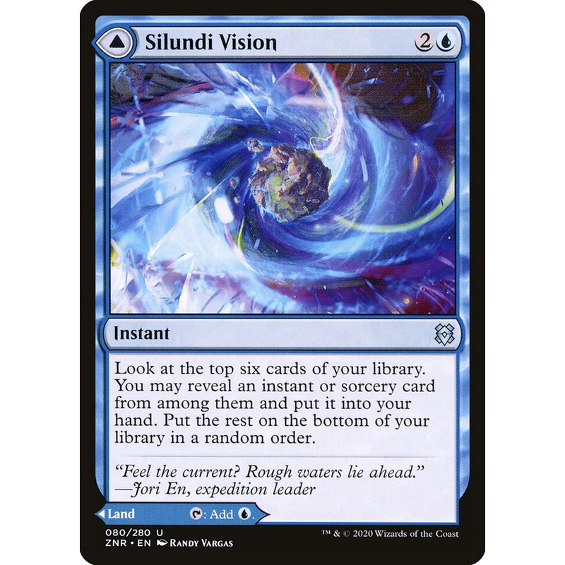 Silundi Vision // Silundi Isle [Zendikar Rising]