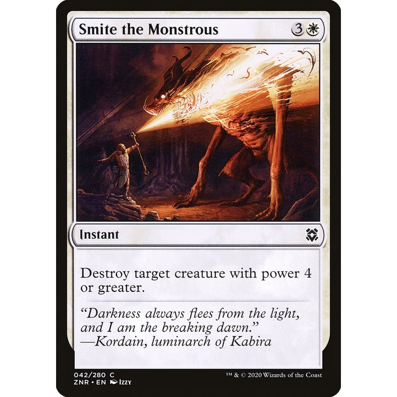 Smite the Monstrous [Zendikar Rising]