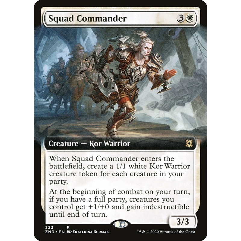 Squad Commander (Extended Art) [Zendikar Rising]