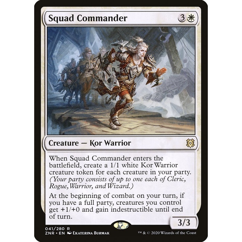 Squad Commander [Zendikar Rising]