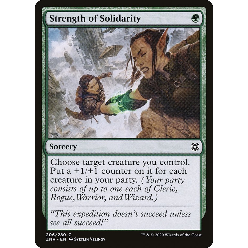 Strength of Solidarity [Zendikar Rising]