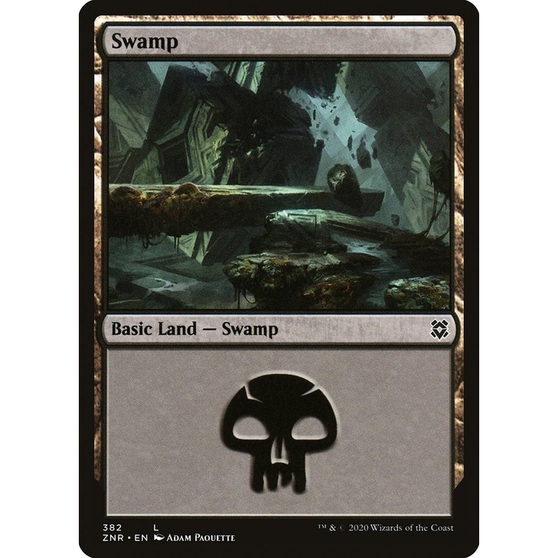 Swamp (382) [Zendikar Rising]