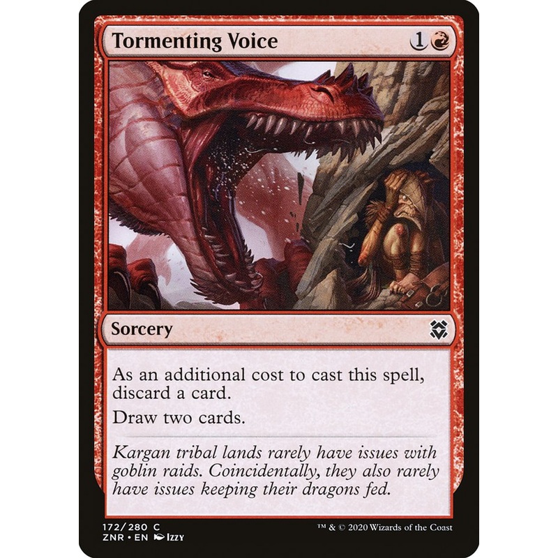 Tormenting Voice [Zendikar Rising]