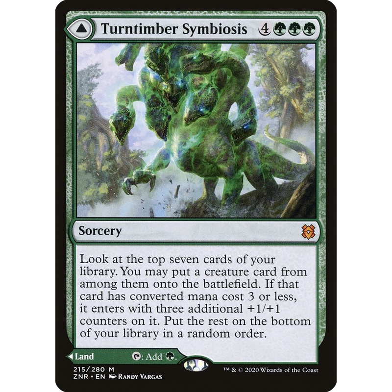 Turntimber Symbiosis // Turntimber, Serpentine Wood [Zendikar Rising]