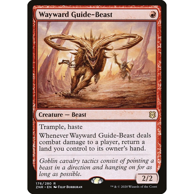 Wayward Guide-Beast [Zendikar Rising]