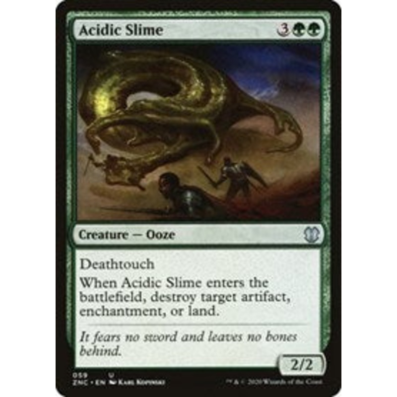 Acidic Slime [Zendikar Rising Commander]