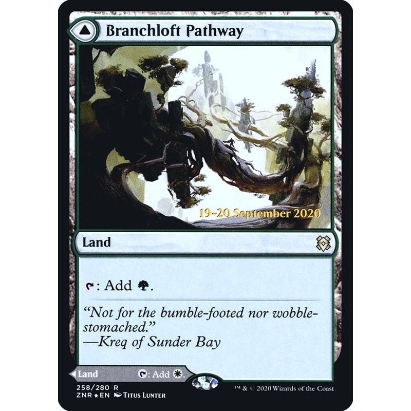 Branchloft Pathway // Boulderloft Pathway [Zendikar Rising Prerelease Promos]