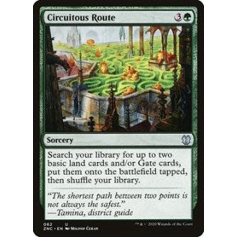 Circuitous Route [Zendikar Rising Commander]
