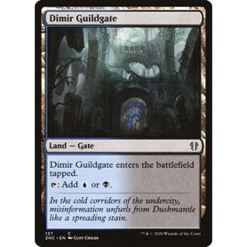 Dimir Guildgate [Zendikar Rising Commander]