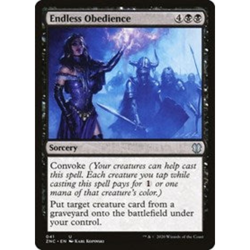 Endless Obedience [Zendikar Rising Commander]