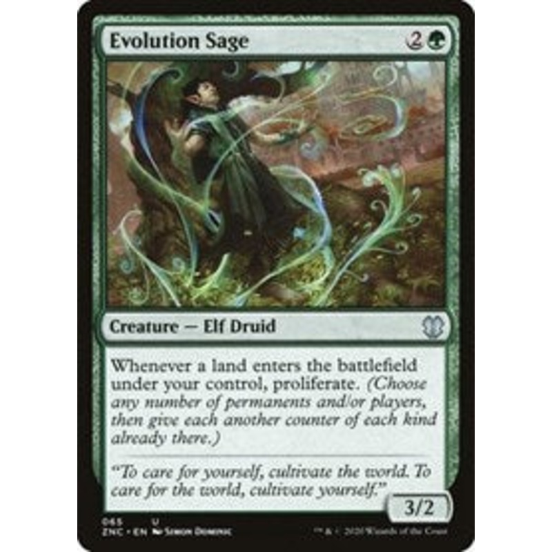 Evolution Sage [Zendikar Rising Commander]