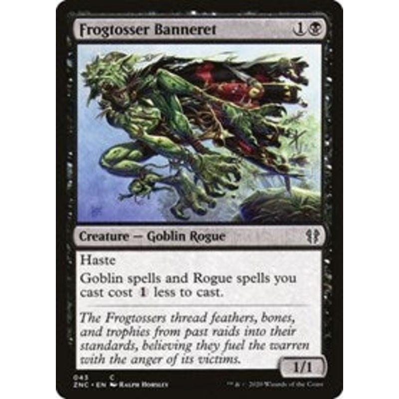 Frogtosser Banneret [Zendikar Rising Commander]