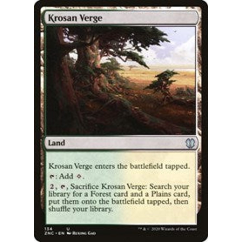Krosan Verge [Zendikar Rising Commander]