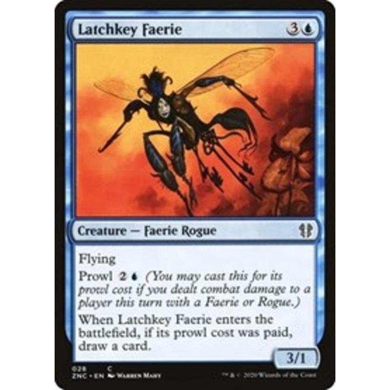 Latchkey Faerie [Zendikar Rising Commander]