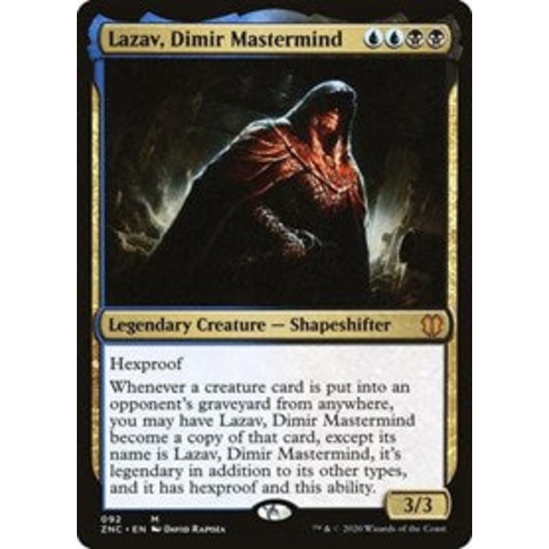 Lazav, Dimir Mastermind [Zendikar Rising Commander]