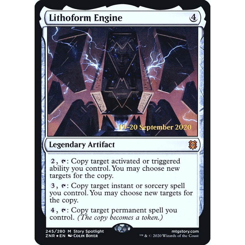 Lithoform Engine [Zendikar Rising Prerelease Promos]