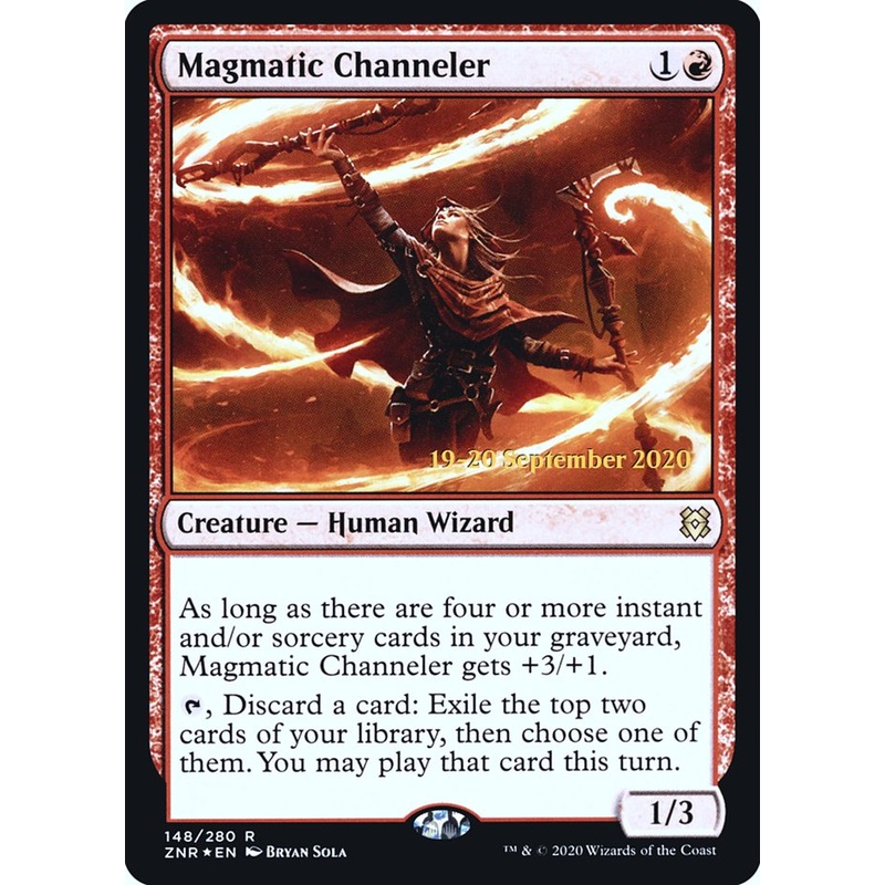 Magmatic Channeler [Zendikar Rising Prerelease Promos]