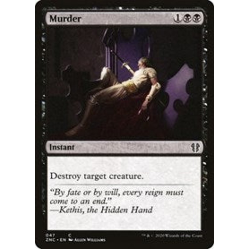 Murder [Zendikar Rising Commander]