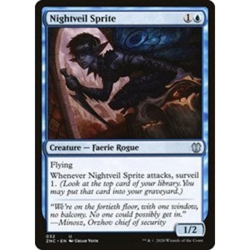 Nightveil Sprite [Zendikar Rising Commander]