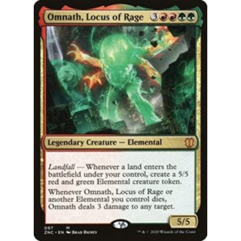 Omnath, Locus of Rage [Zendikar Rising Commander]