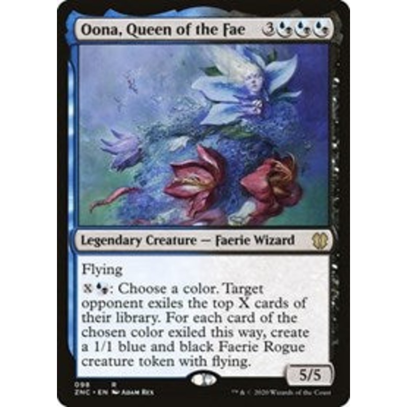Oona, Queen of the Fae [Zendikar Rising Commander]